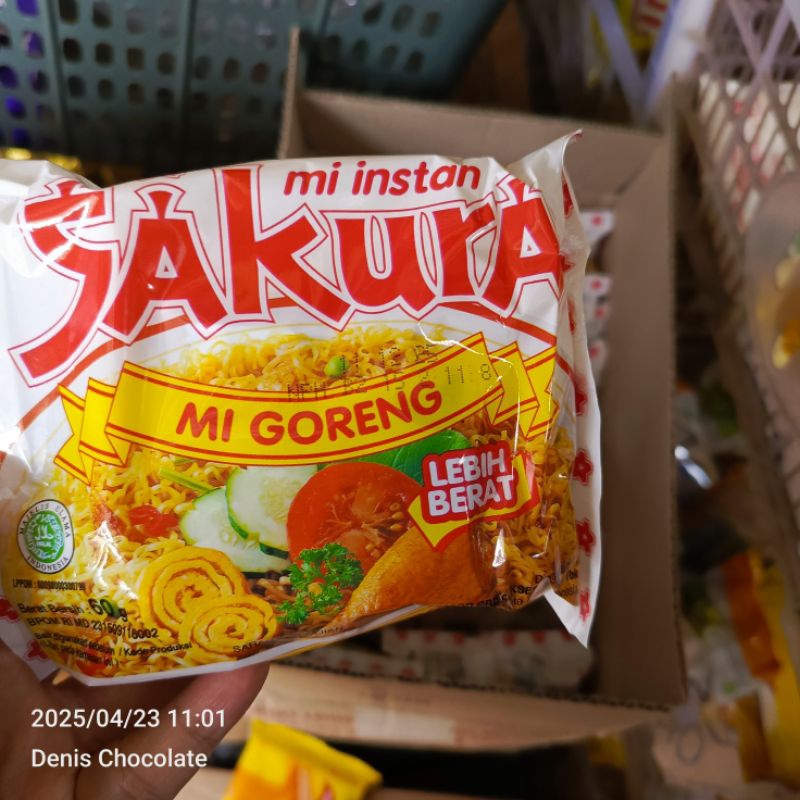 

Mie Sakura Goreng 1dus isi 40