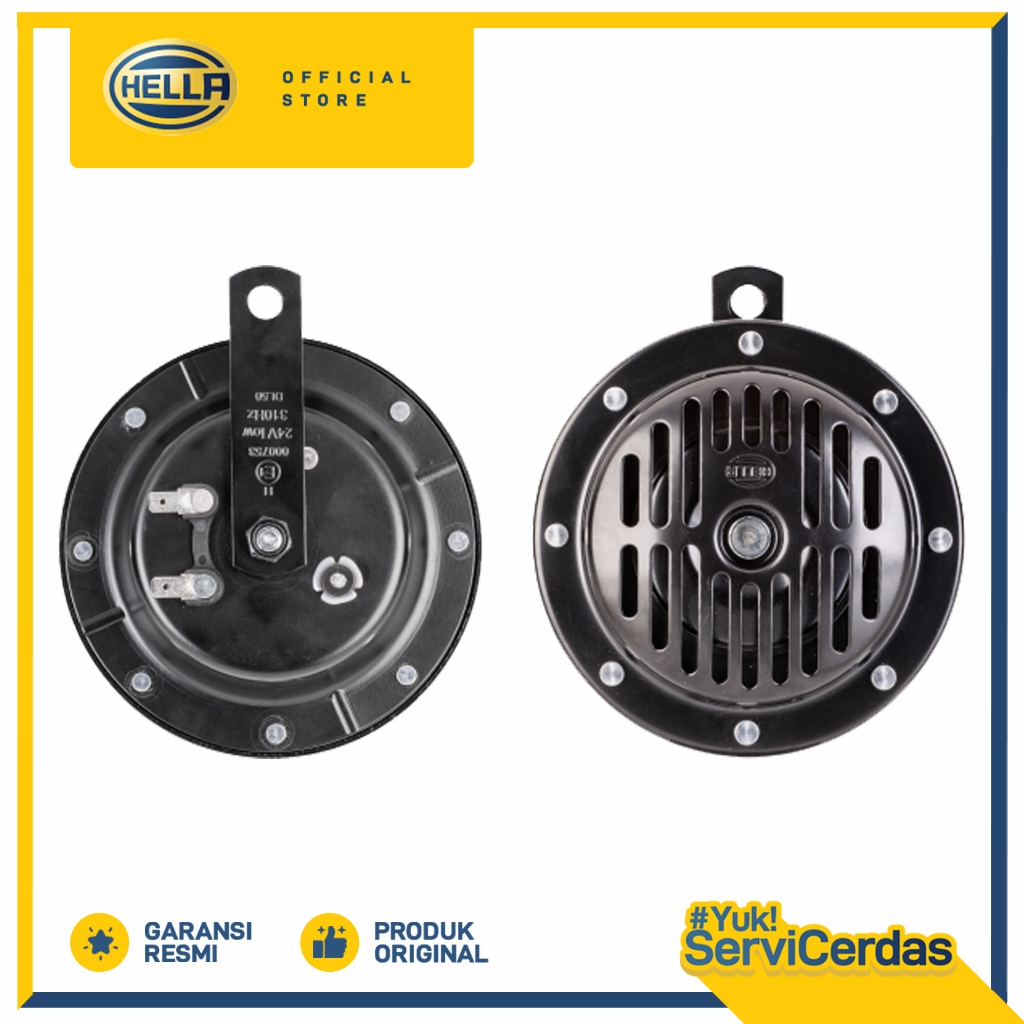 Klakson Mobil Hella Signal High 24V - Klakson Mobil Truk