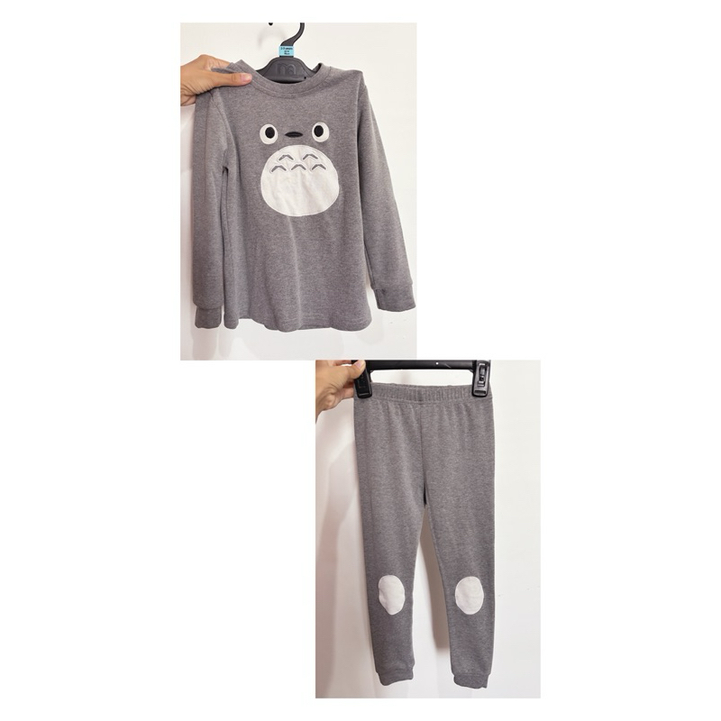 Baju tidur Piyama anak ghibli totoro brand MUKOLA kids pajamas preloved bekas second original