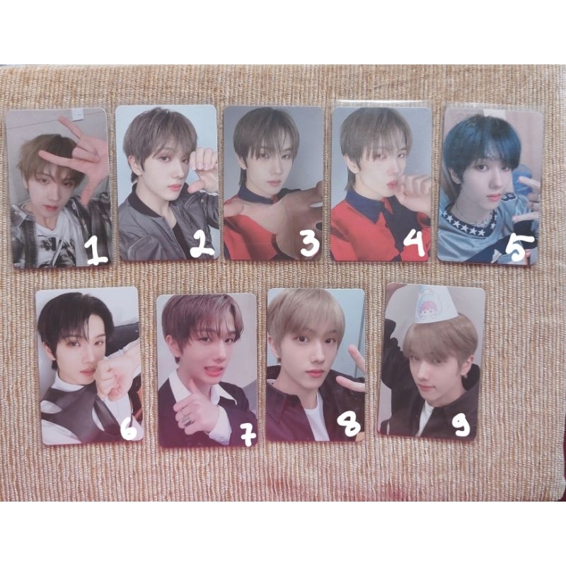 PHOTOCARD JISUNG NCT OFFICIAL