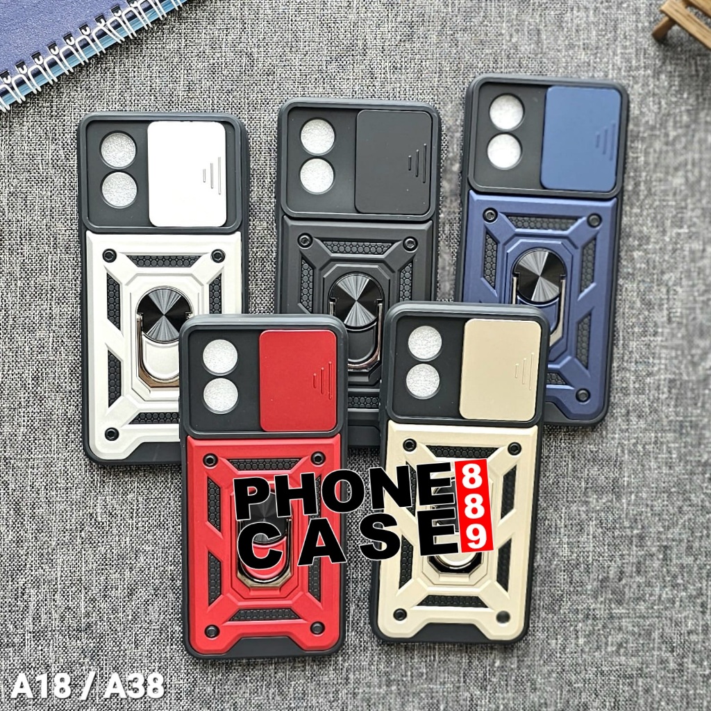CASE SAMSUNG A03 CASE ROBOT CASE TRANSFORMER SLIDE RING CASE SAMSUNG A03