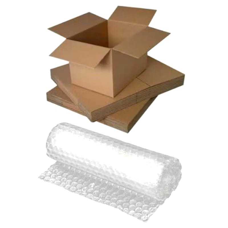 

EXTRA PACKING BUBLE WRAP + KARDUS