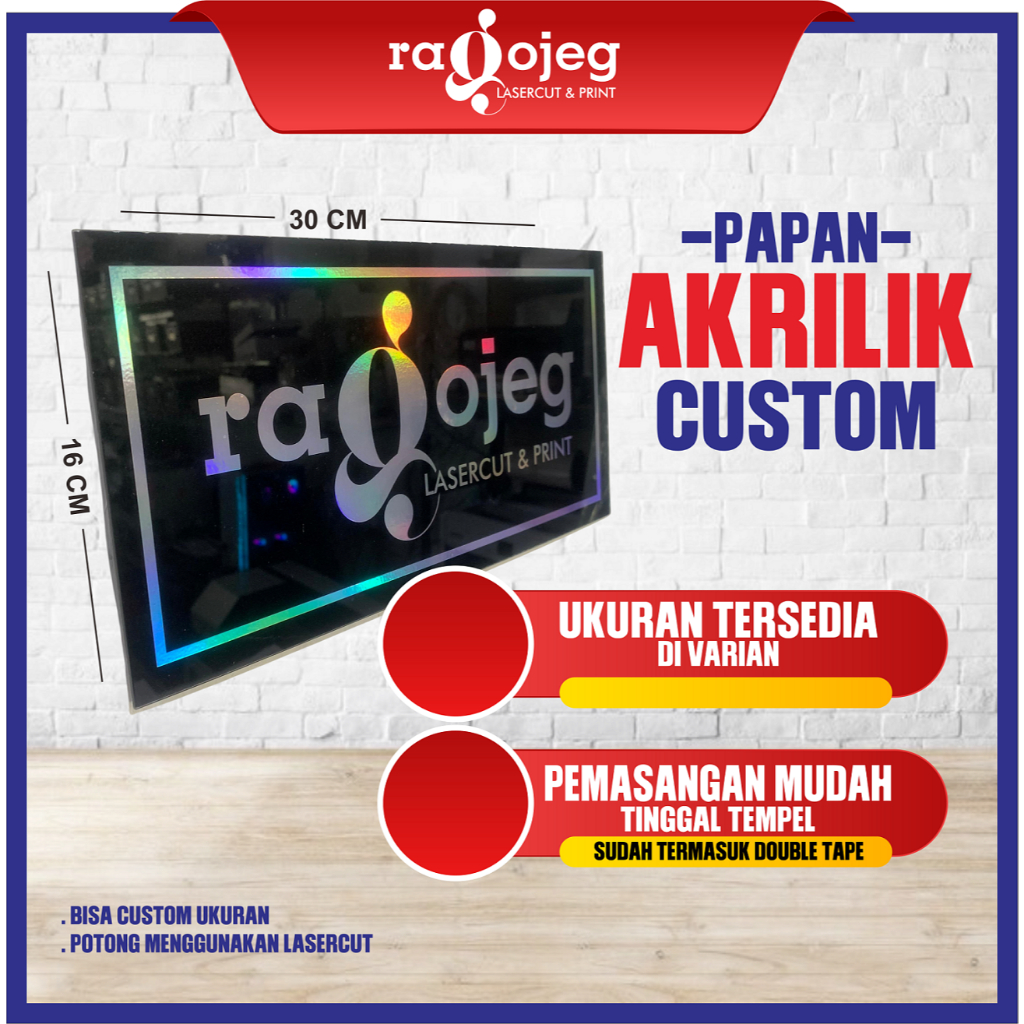 

PAPAN AKRILIK NAMA AKRILIK CUSTOM PAPAN NAMA RUANGAN
