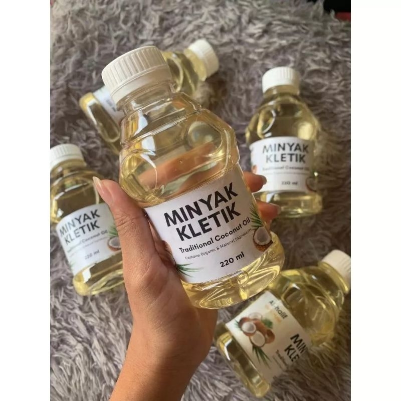 

MINYAK KELAPA ASLI 220 ML 100%/KLETIK/KLETIK/KLETIK