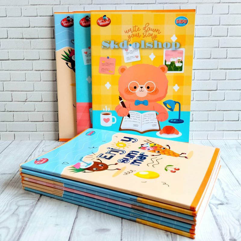 

buku tulis sidu ( sinar dunia ) 38 lembar isi 5 buku RB9