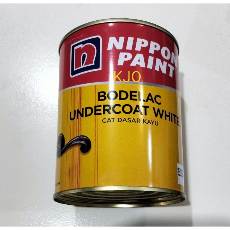 NIPPON BODELAC UNDERCOAT WHITE / CAT DASAR KAYU WARNA PUTIH 1kg