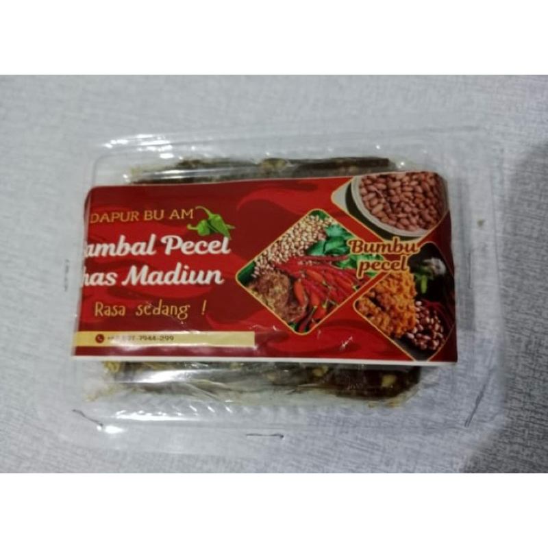 

sambal pecel asli madiun