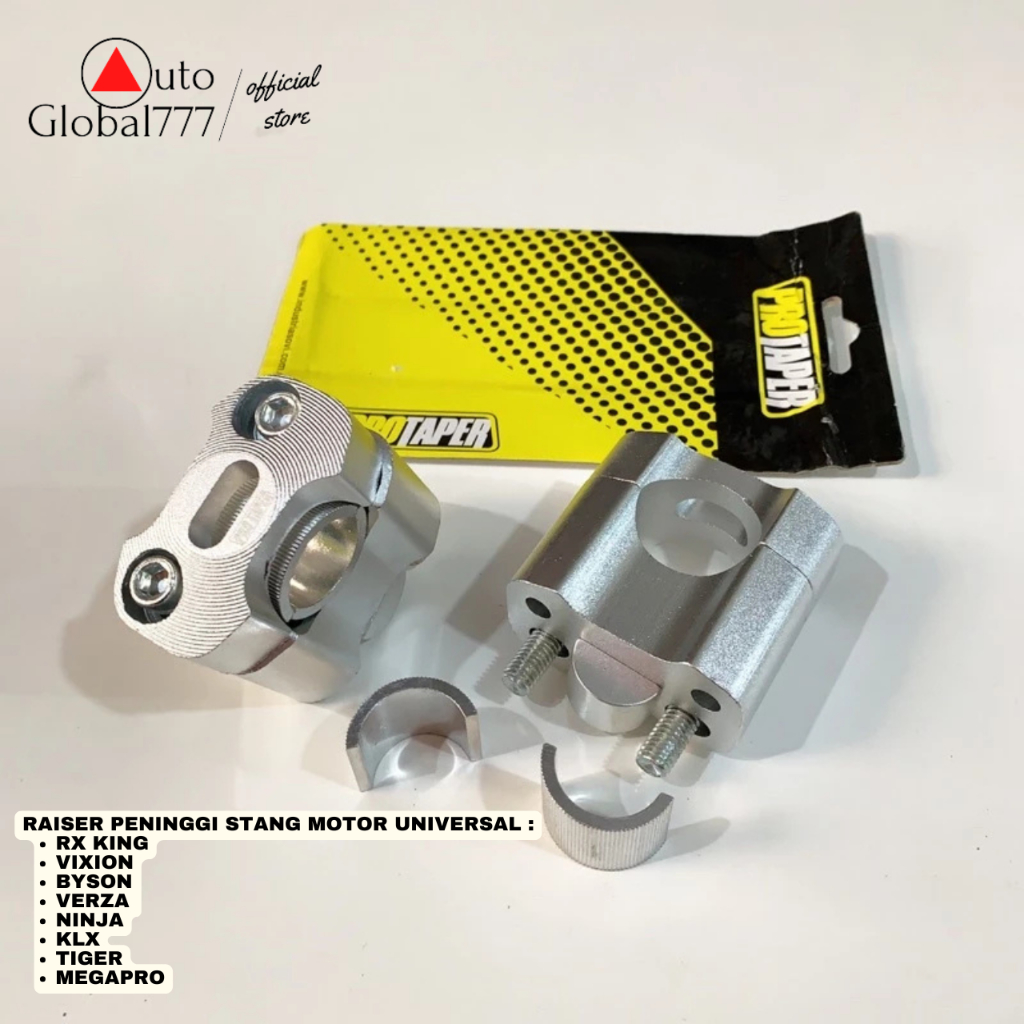 Peninggi Stang Motor Universal Raiser Motor Rx King Vixion Tiger Verza Megapro Byson KLX Ninja Thund