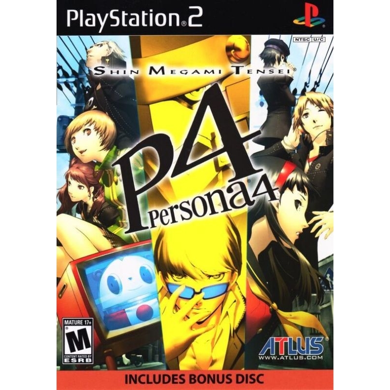 Kaset PS2 DVD PS2 Persona 4  Original Jpn