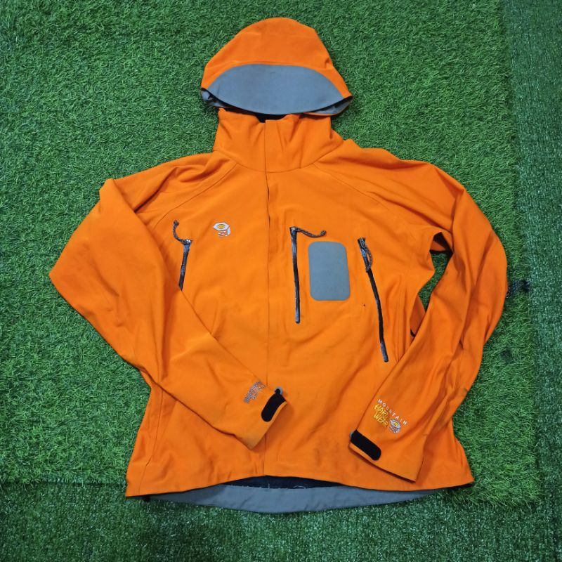 MOUNTAIN HARDWARE MHW WINDSTOPPER SHOFTSHELL WATEREPELLENT USED SECOND JAKET OUTDOOR JAKET GUNUNG