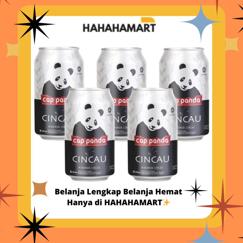 

Cincau Cap Panda Minuman Kaleng Harga Paket Isi 5 Pcs