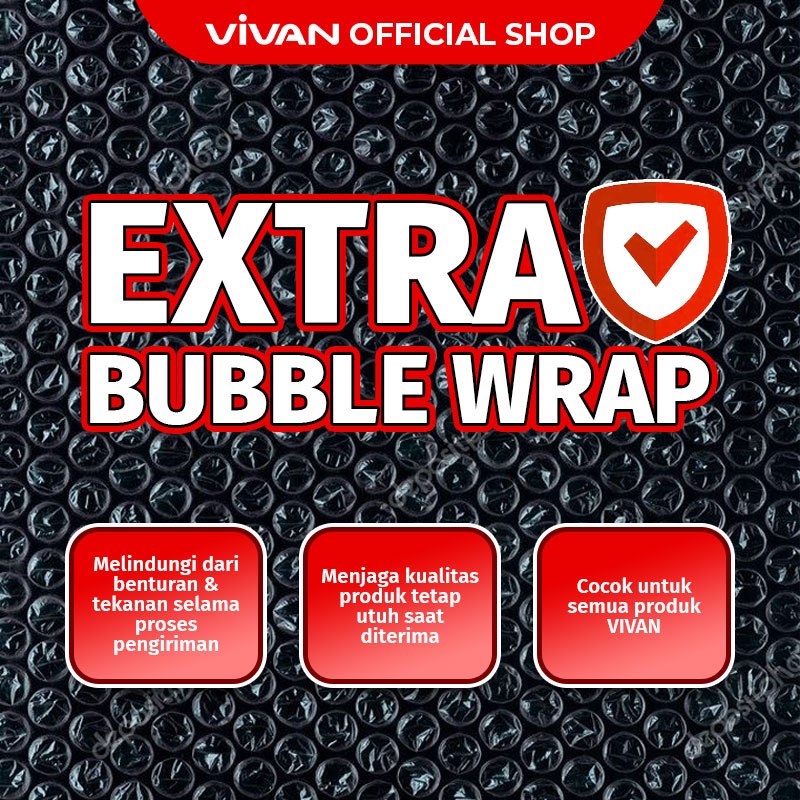 

[WAJIB ORDER] EXTRA BUBBLE WRAP (untuk menambah proteksi barang anda)