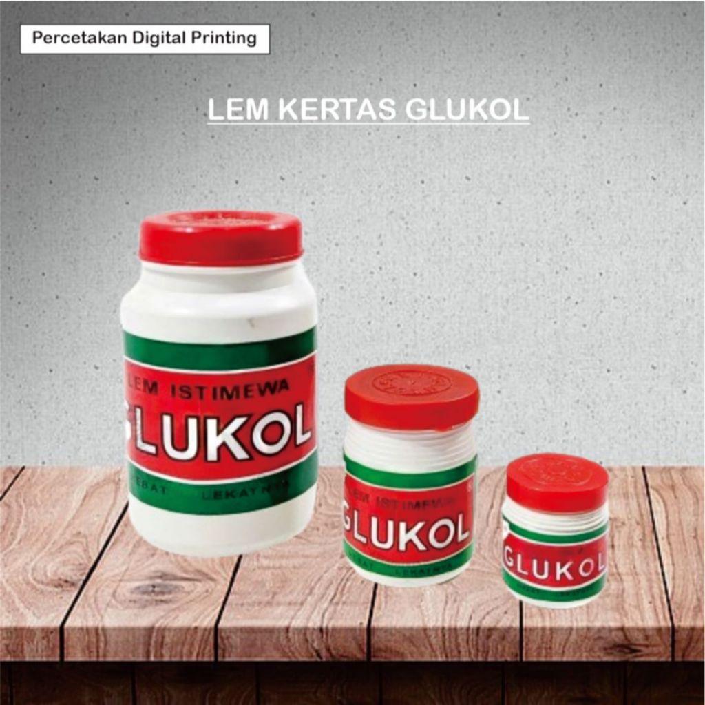 

LEM KERTAS GLUKOL / LEM KARTON GLUKOL / LEM KAIN GLUKOL / LEM GLUKOL BESAR / LEM GLUKOL SEDANG / LEM GLUKOL KECIL / PEREKAT KERTAS / ATK / PERLENGKAPAN SEKOLAH / PERLENGKAPAN KANTOR