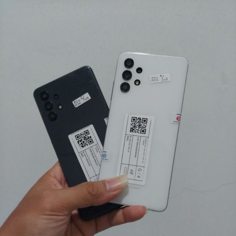 Handphone Hp Samsung GaLaxy A32 4G / 5G NFC Ram 6/128 / 8/128 Second original murah bergaransi siap 