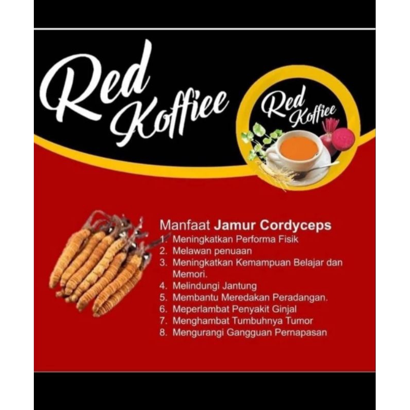 

Kopi Merah Original Red Coffe Herbal Armina Coffe Kesehatan Coffe Stamina