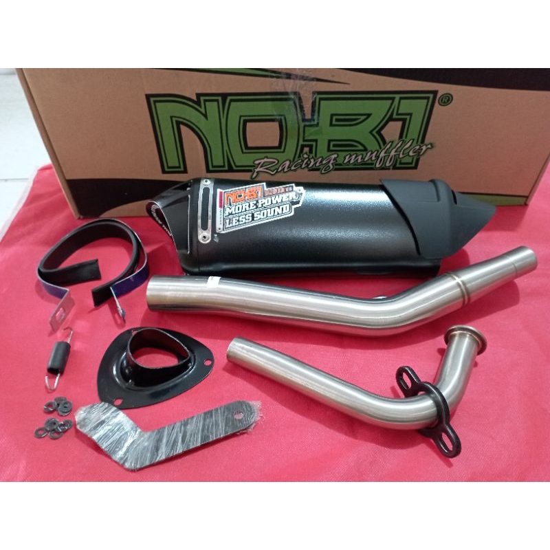 Knalpot Nmax old +dbkiller(bisa suara racing dan standar) Tipe Neo SS Merek Nob1