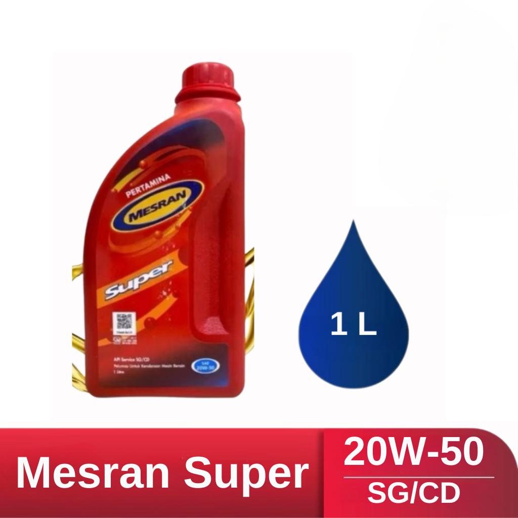 Oli Motor Mesran Super 1L Oli Motor Bebek / Oli Motor Be
