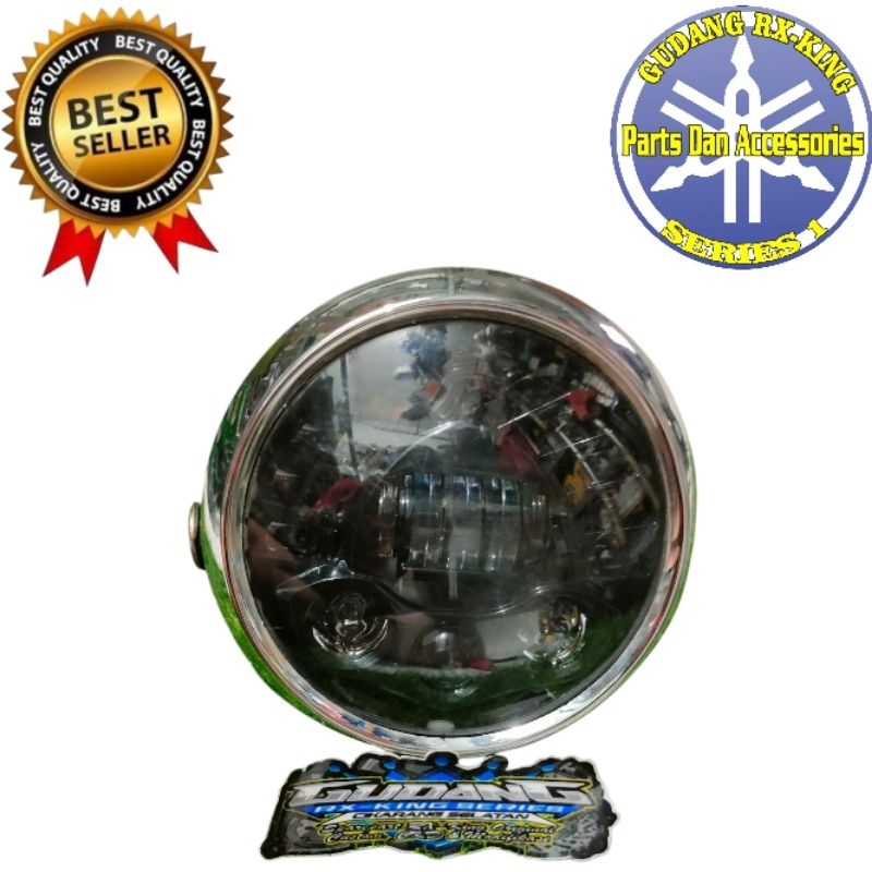 Lampu bulat demeker RX king peredam RX king new 2006-2009 universal