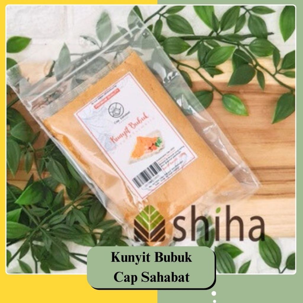 

SHIHA - Kunyit Bubuk 100gr Cap Sahabat