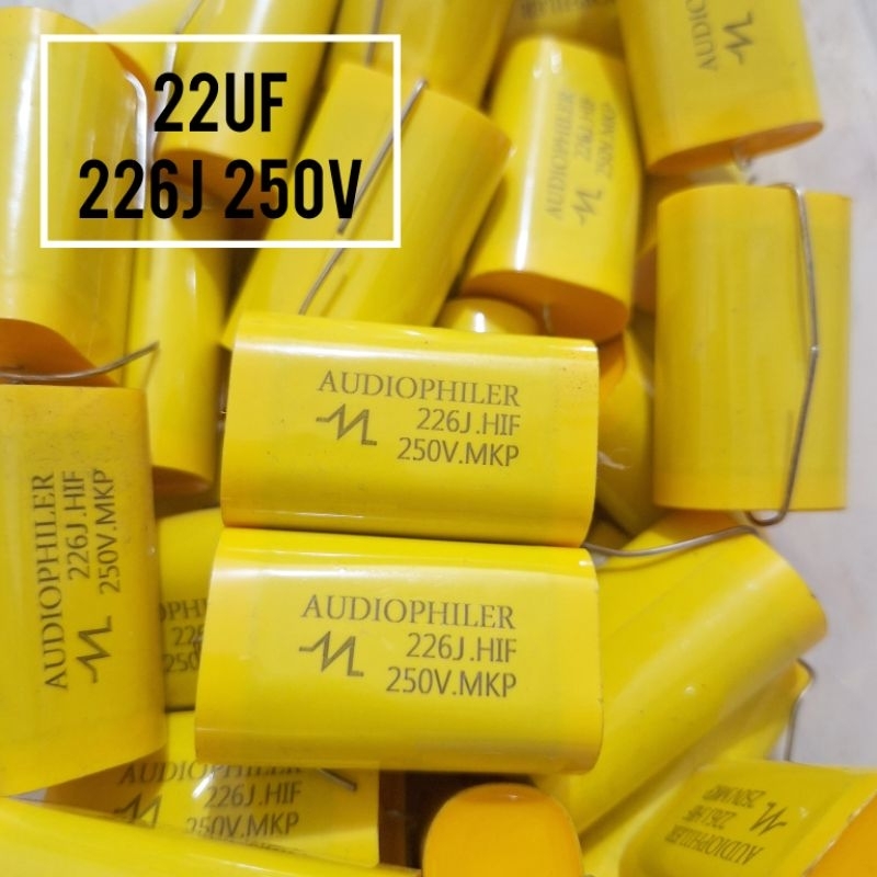 KAPASITOR AUDIOPHILER 22UF 226J 250V