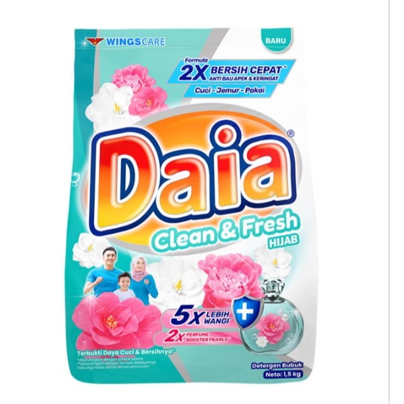 Daia Deterjen bubuk Clean & Fresh Hijab