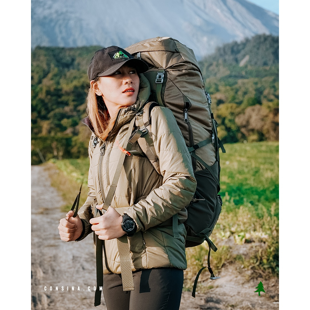 Consina Everest Batch 3 Ransel Keril Backpack Gunung Outdoor Hiking Expedition Travel | 60+5L