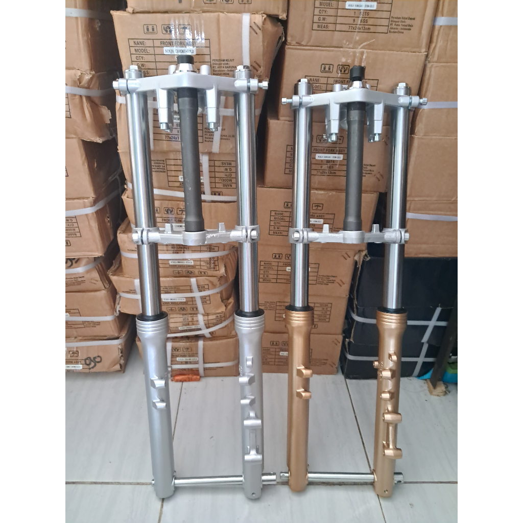 SKOK SHOCKBREAKER DEPAN NINJA R PRODUK AGRAS PNP KAWASAKI NINJA Motorcycle