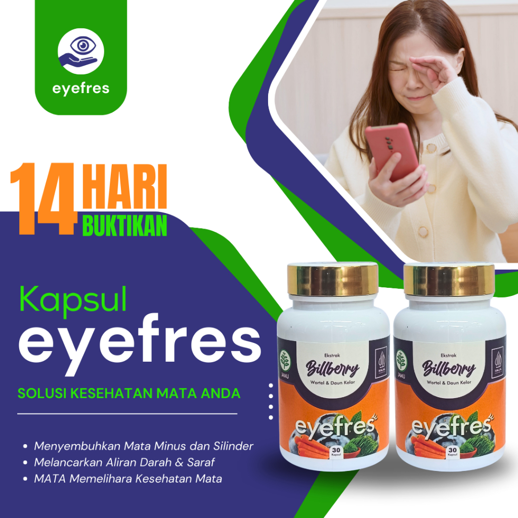 BILBERRY ADAWIYAH 99 ORIGINAL UNTUK KESEHATAN MATA BILBERRY ADAWIYAH 100% ORIGINAL