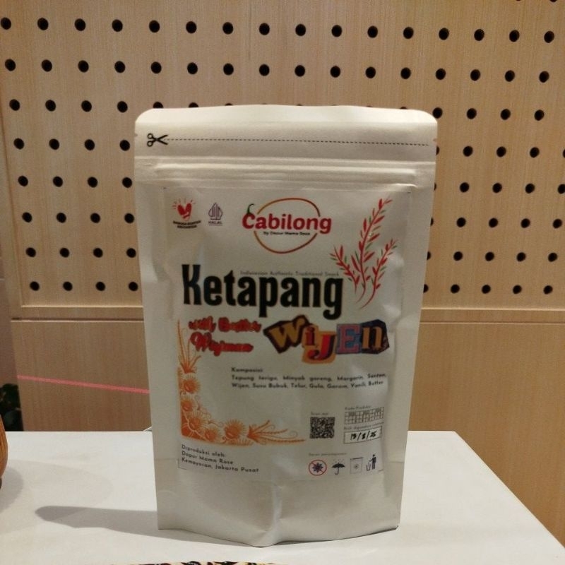 

Biji ketapang wijen dengan butter