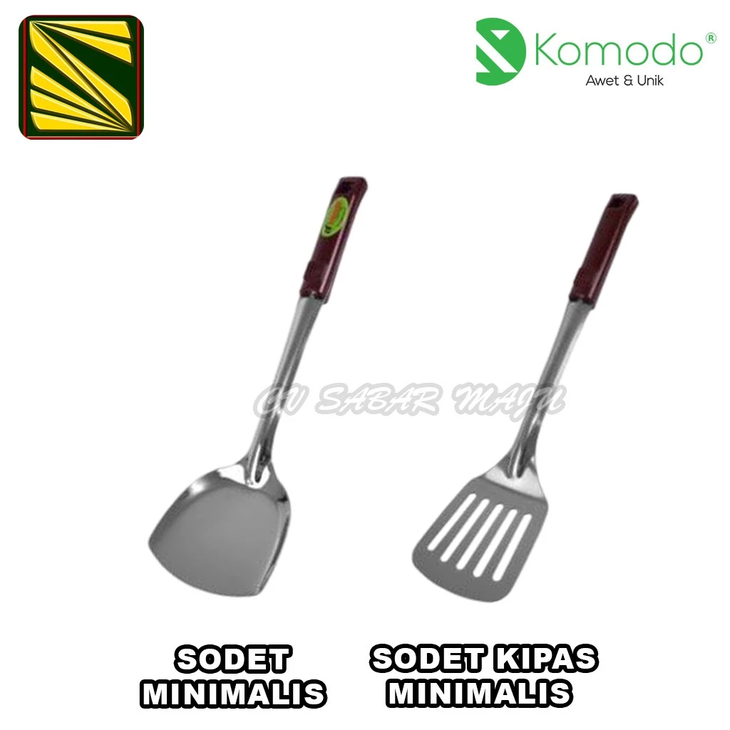 Komodo Sodet Stainless, Sodet Kipas Stainless,