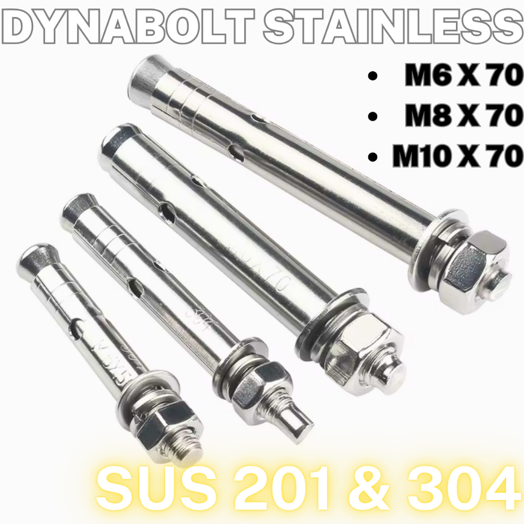 Dynabolt Stainless Baut Beton SUS 201 & 304
