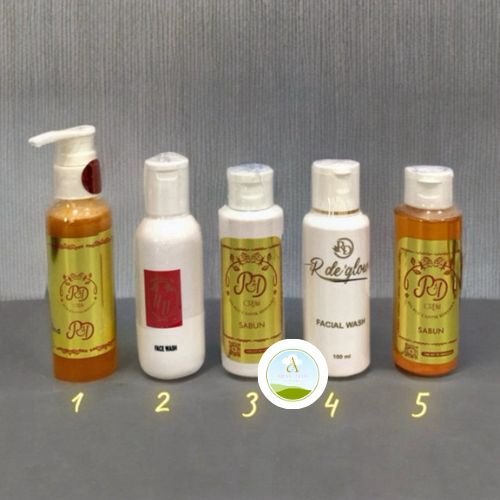 Sabun Muka RD RDE Glow Gold Rinna Diazella Face Wash Premium Original Skincare