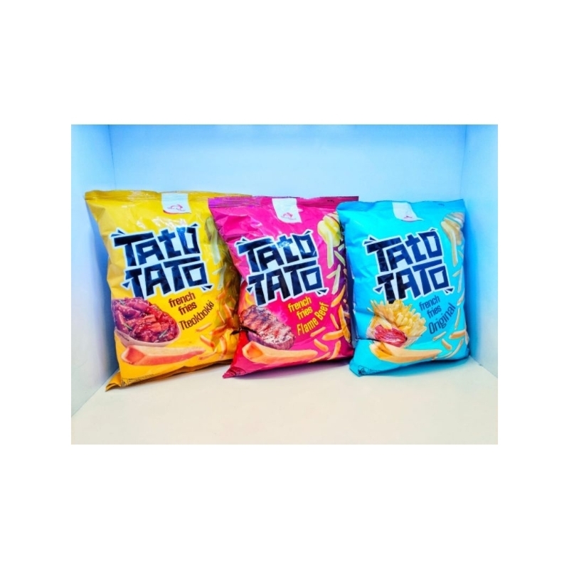 

Dua Kelinci French Fries Snack Stik Kentang Tato Tato