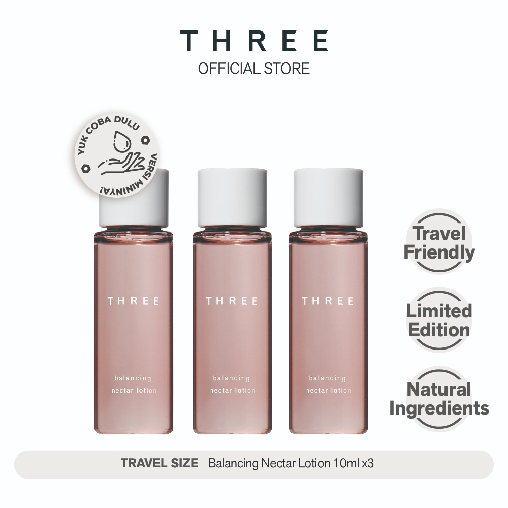 THREE Moisture Boost Pack 10ml - Travel Friendly