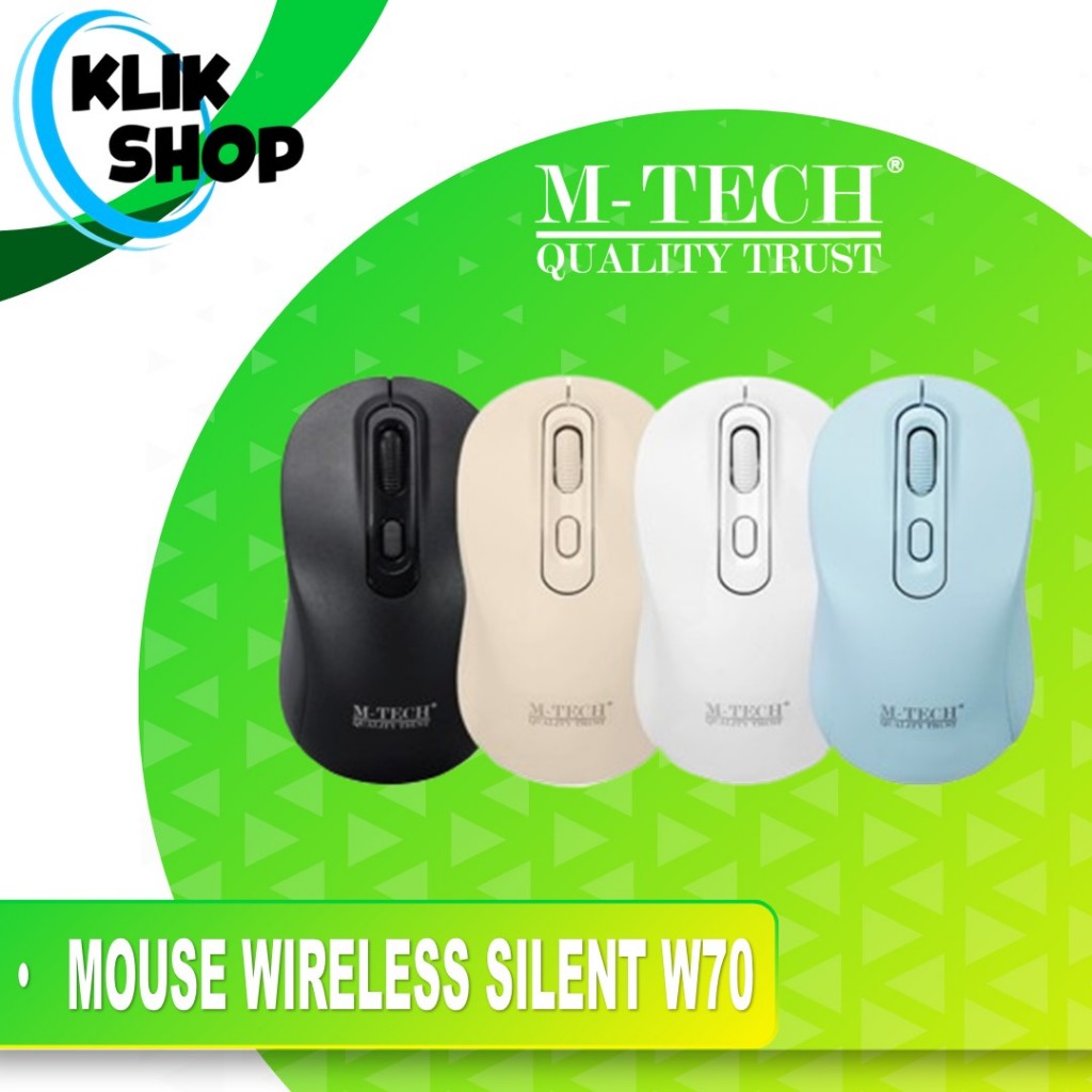 PROMO Mouse Wireless Silent Tanpa Kabel Murah Dan Bagus