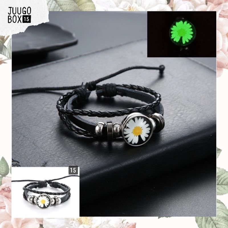 READY INSTANT - GELANG PMO GD Glow in the Dark (PMO 1A) - Gelang Peaceminusone G-Dragon Bigbang Good