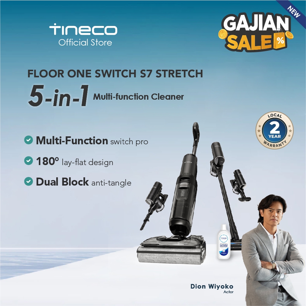 Tineco Floor ONE Switch S7 Vacuum Cleaner - Tineco