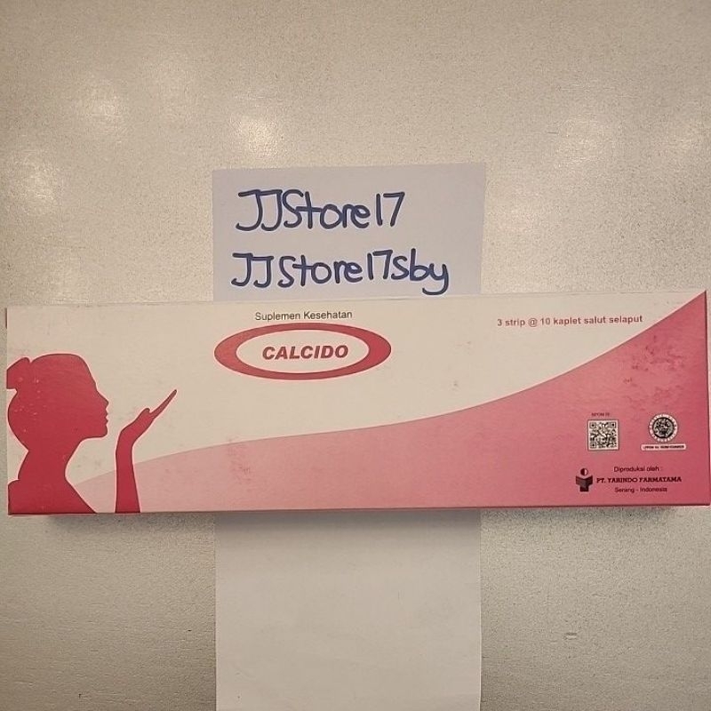 calcido box calsido box vitamin kalsium