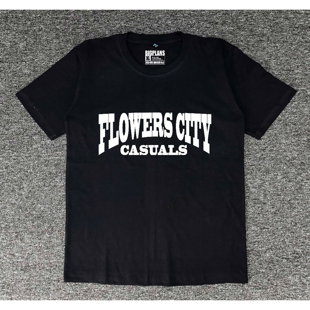 Kaos flowers city casual / kaos persib / kaos bobotoh / kaos bola
