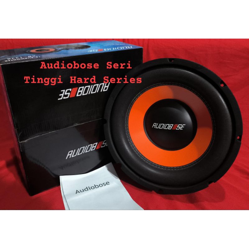 Audiobose Hard Series Subwoofer Audiobose 12 inch Double Voice Coil - Seri Tinggi Audiobose New