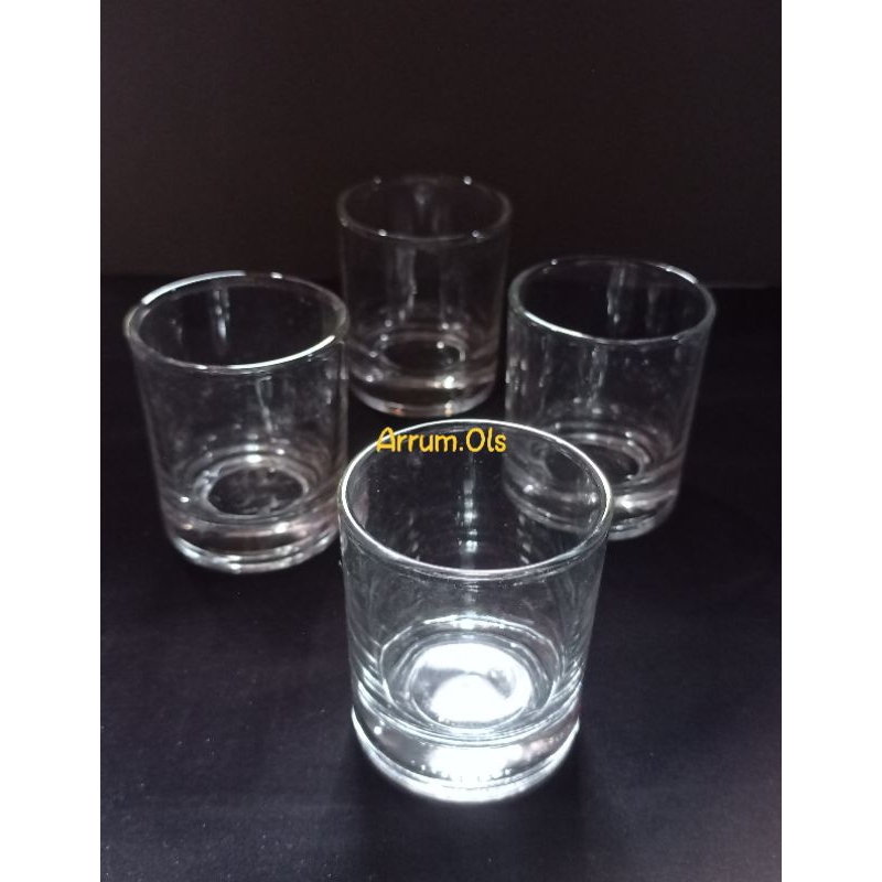 Gelas LU 03/Gelas Sloki/Gelas Lilin/Gelas mini/souvenir