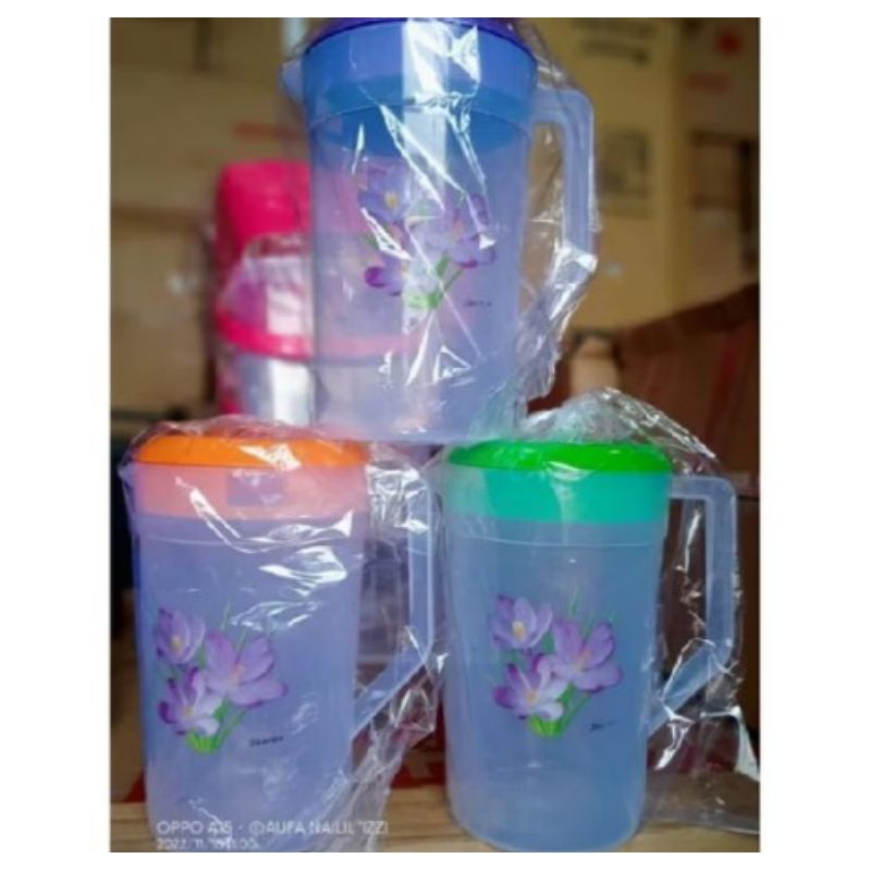 TEKO AIR PLASTIK 4LITER/ TEKO PLASTIK BESAR/ TEKO AIR JUMBO /TEKO MURAH / TEKO PLASTIK MOTIF