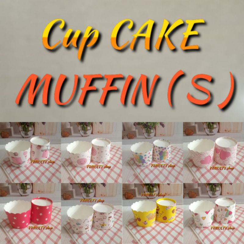 Cup cake MUFFIN small ( S ) VARIAN ( isi 50 pcs)