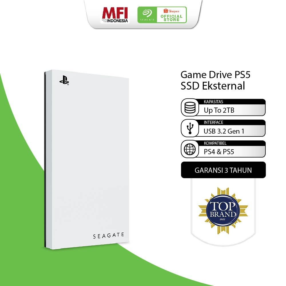 Seagate Game Drive SSD Eksternal / Portable SSD USB3.2 Type-C for PS4 / PS5 Hard Disk