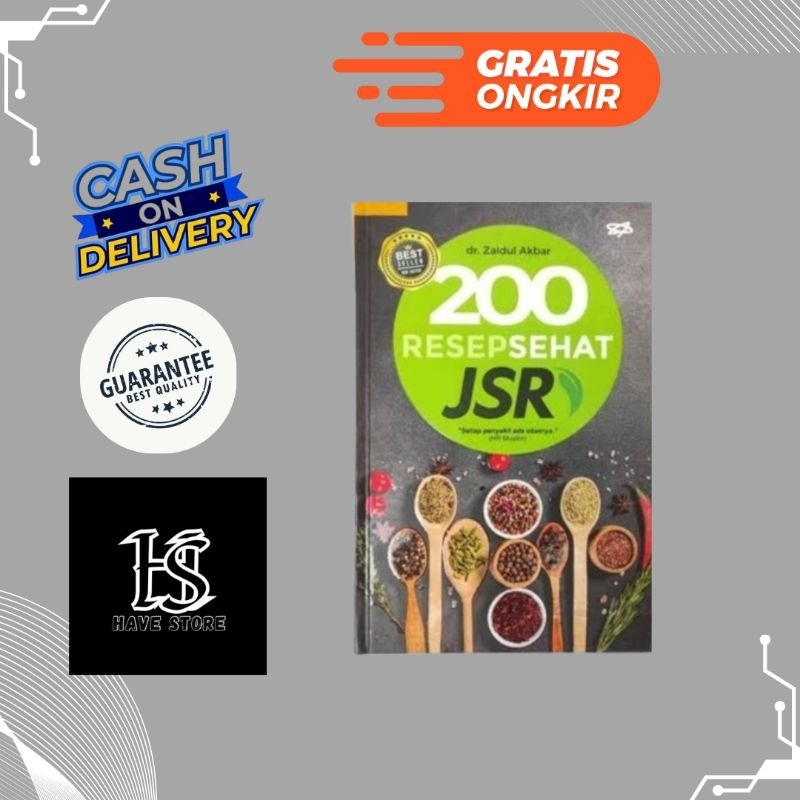 Buku 200 Resep Sehat JSR - Zaidul Akbar
