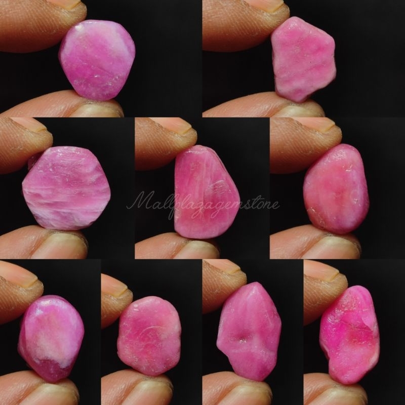 batu ruby mozambik asli natulan 100% / bahan batu ruby mozambik / batu ruby asli natural