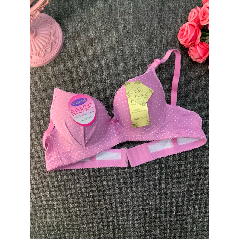 FEMA SOFT BRA 6113 SATU WARNA