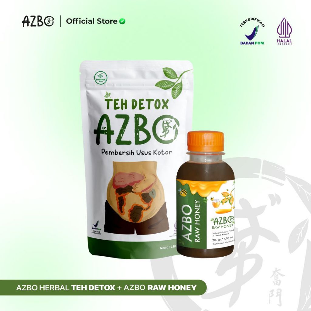 AZBO Teh Detox & Raw Honey