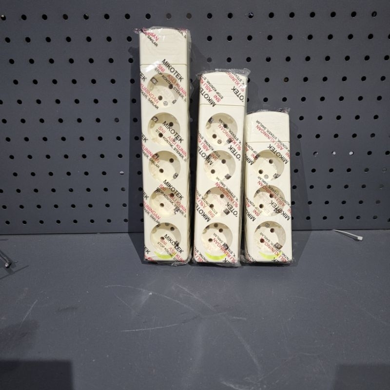 Stop Kontak Tanpa Kabel SNI terminal kuningan