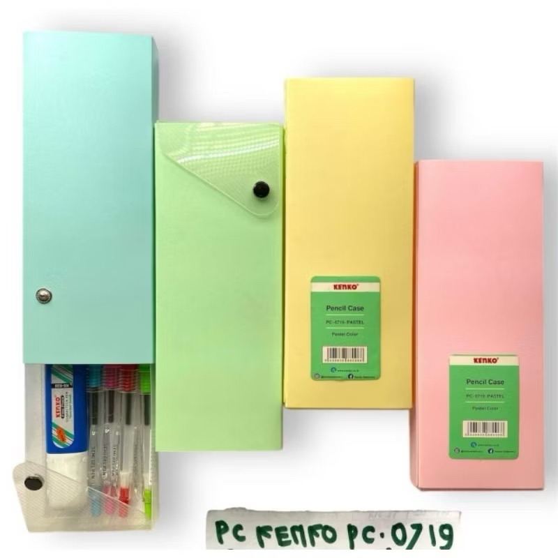 

PENCIL CASE JOYKO PC-0719 MACARON/UK 19X7,5CM